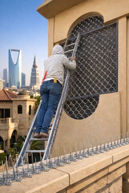 أفضل طريقة تركيب شوك طارد للحمام على أسطح المنازل بدون ضرر | 0530701891