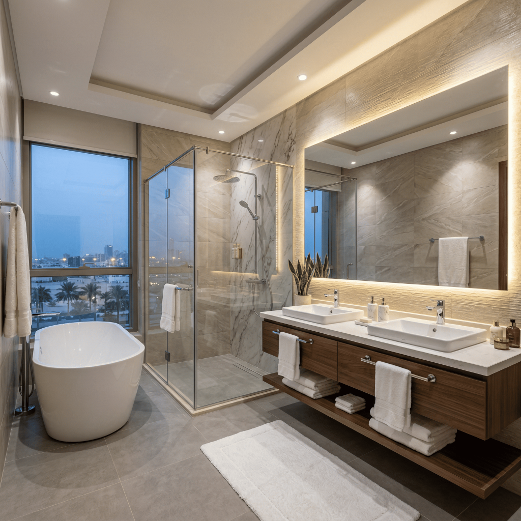 تشطيب حمامات في الدمام