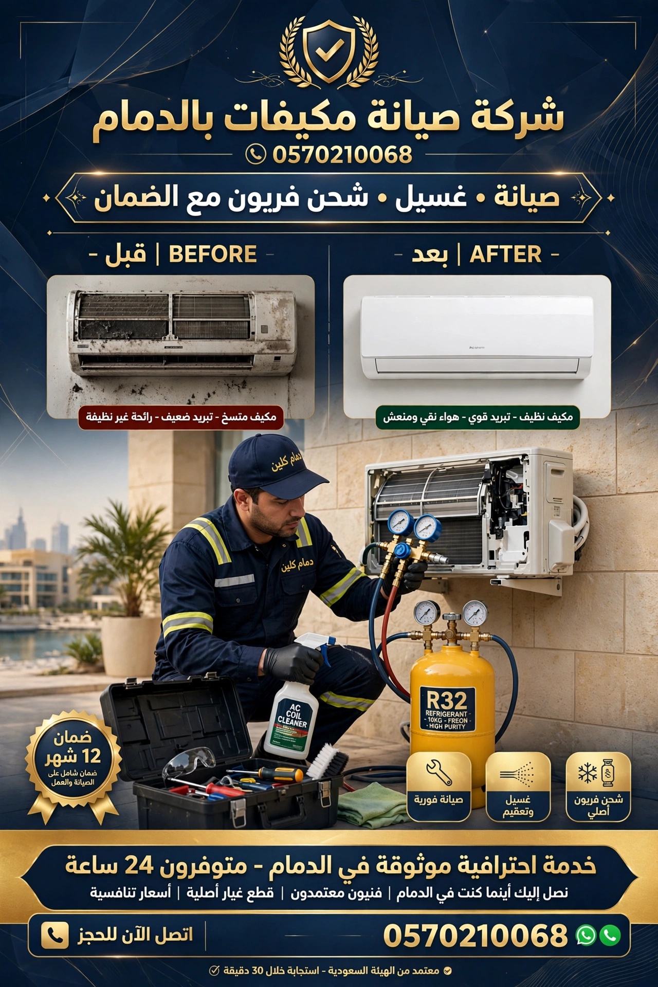 شركة صيانة مكيفات بالدمام