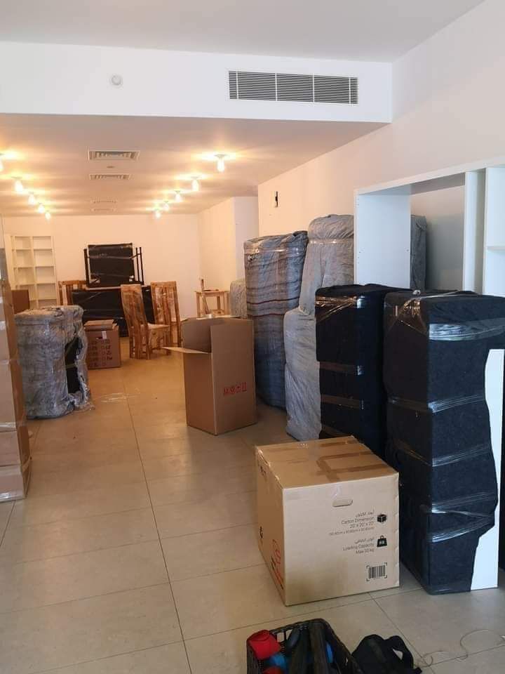 نقل عفش مع التغليف في الأردن