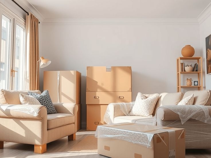 نقل اثاث مع تغليف في عمان